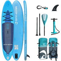 Let's Paddle 12'4 iSUP Package With Paddle, Leash, Pump & Bag